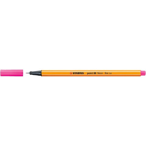 Cienkopis Stabilo różowy neonowy 0,4mm 1kol. (88/056) Cienkopis Stabilo różowy neonowy 0,4mm 1kol. (88/056)