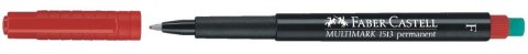 Foliopis Faber Castell Multimark czerwony (FC151321) Foliopis Faber Castell Multimark czerwony (FC151321)