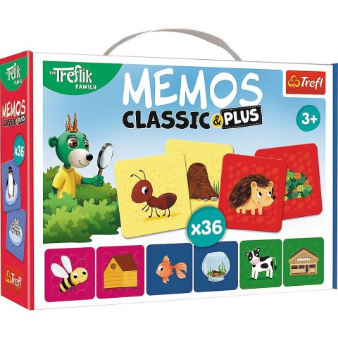 Gra strategiczna Trefl Memos classic&plus (02333) Gra strategiczna Trefl Memos classic&plus (02333)