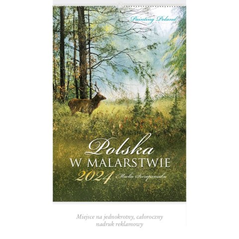 Kalendarz ścienny POLSKA W MALARSTWIE 13-planszowe 2024 320mm x 470mm Lucrum (RW06) Kalendarz ścienny POLSKA W MALARSTWIE 13-planszowe 2024 320mm x 470mm Lucrum (RW06)