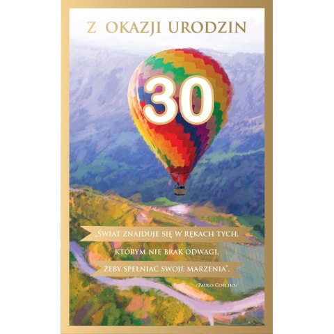 Kartka składana malowane Ab Card (ab cyferki dziecięce)