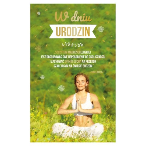 Kartka składana malowane Ab Card (ab cyferki dziecięce)