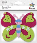 Ozdoba filcowa Titanum Craft-Fun Series motyl (20CR0312-3)