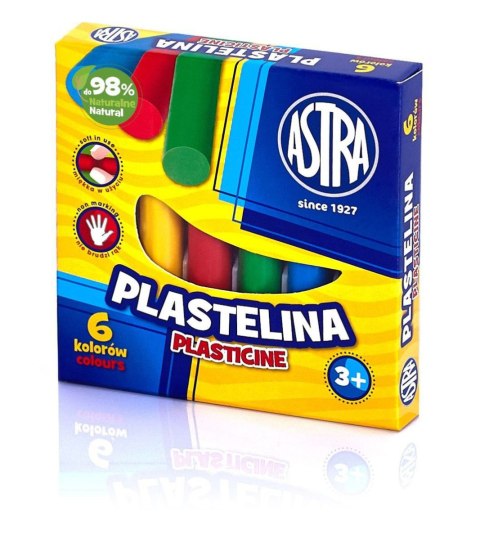 Plastelina 6 kol. mix Astra (83811905) Plastelina 6 kol. mix Astra (83811905)