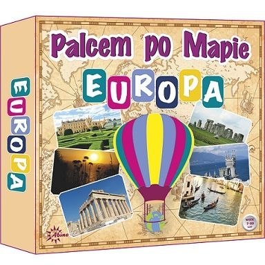 Gra planszowa Abino palcem po mapie - Europa Gra planszowa Abino palcem po mapie - Europa