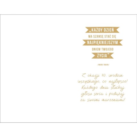 Kartka składana malowane Ab Card (ab cyferki dziecięce)