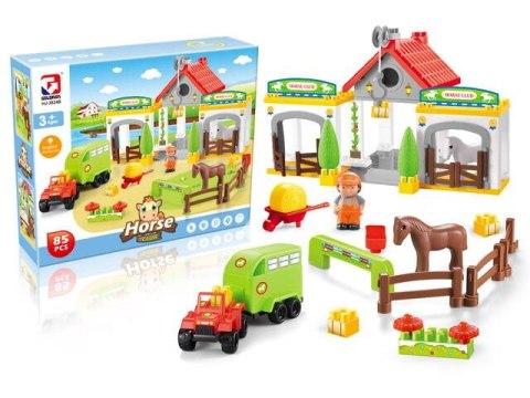 Klocki plastikowe Icom Farma 81 elementów (7161812) Klocki plastikowe Icom Farma 81 elementów (7161812)