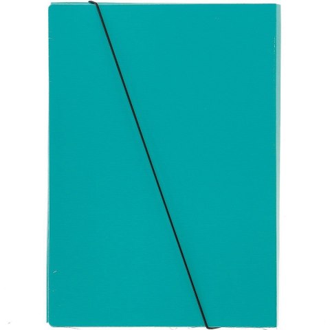 Teczka kartonowa na gumkę Medium 1A A4 turkusowy 700g VauPe (307/05) Teczka kartonowa na gumkę Medium 1A A4 turkusowy 700g VauPe (307/05)