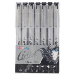 Cienkopis Patio Artist colorino (różne) mixmm 7kol. (81070PTR)