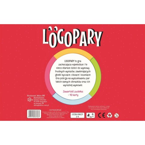 Gra edukacyjna logo-party Abino