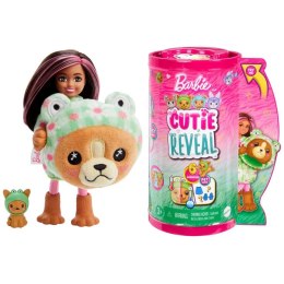 Lalka Barbie Cutie Reveal - Lalka Chelsea Piesek-Żaba + zwierzątko [mm:] 120 (HRK27)