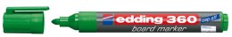 Marker suchościeralny Edding 360 zielony 1,5-3,00mm okrągła końcówka