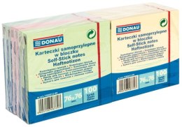 Notes samoprzylepny (karteczki) Donau mix 1200k [mm:] 76x76 (7586012-99)