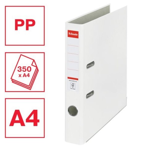 Segregator dźwigniowy Esselte Ekonomiczny A4 50mm biały (81190) Segregator dźwigniowy Esselte Ekonomiczny A4 50mm biały (81190)