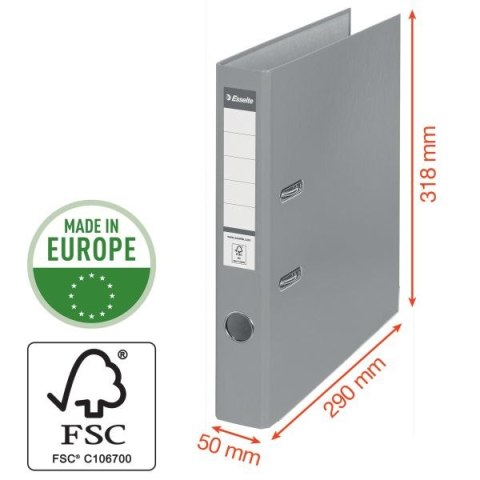 Segregator dźwigniowy Esselte Ekonomiczny A4 50mm biały (81190) Segregator dźwigniowy Esselte Ekonomiczny A4 50mm biały (81190)
