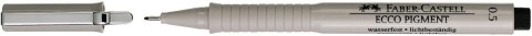 Cienkopis kreślarski Faber Castell Ecco Pigment czarny 0,5mm 1kol. (FC166599) Cienkopis kreślarski Faber Castell Ecco Pigment czarny 0,5mm 1kol. (FC166599)