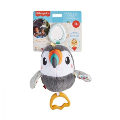 Grzechotka Fisher Price tukan trzepoczący (HNX66) Grzechotka Fisher Price tukan trzepoczący (HNX66)
