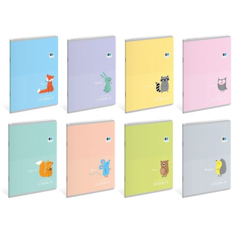 Zeszyt Interdruk B&B KIDS PASTEL A5 16k. 90g linia (ZE16=B&BP) Zeszyt Interdruk B&B KIDS PASTEL A5 16k. 90g linia (ZE16=B&BP)