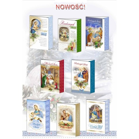 Kartka składana Boże Narodzenie B6 Top Graphic (5907786927277) Kartka składana Boże Narodzenie B6 Top Graphic (5907786927277)
