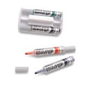 Marker suchościeralny Pentel mix 2,0-2,5mm okrągła końcówka (MWL5M-4N-S)