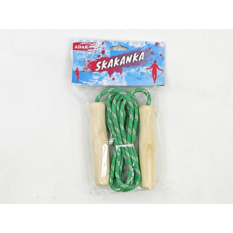 Skakanka Adar drewniane rączki (454439) Skakanka Adar drewniane rączki (454439)