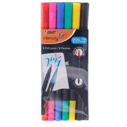 Cienkopis Bic INTENSITY mix mixmm 6kol. (989694)