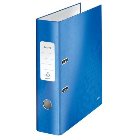 Segregator dźwigniowy Leitz WOW A4 80mm niebieski metaliczny (10050036) Segregator dźwigniowy Leitz WOW A4 80mm niebieski metaliczny (10050036)