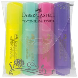 Zakreślacz Faber Castell Pastel 4 kolory (FC154610)