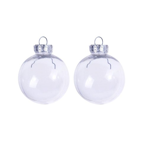 Zestaw kreatywny ZRÓB TO SAM bombki przeźroczyste 2 szt Arpex (bn7987)