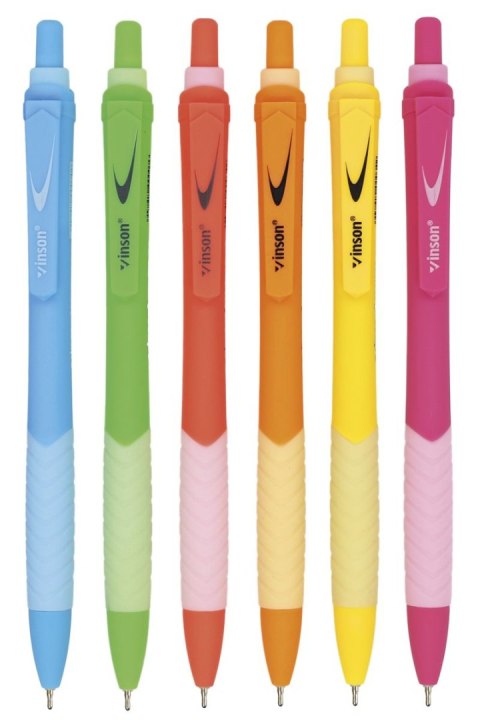 Długopis olejowy Fashion wkład niebieski 0,7mm Vinson (C4)