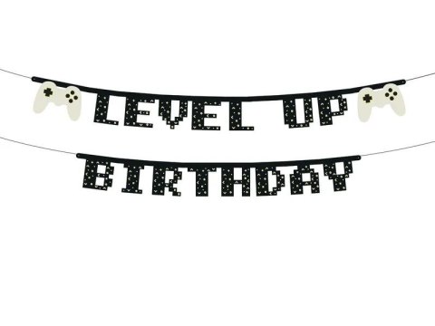 Girlanda Partydeco Level up, 2.5 m (GRL110) Girlanda Partydeco Level up, 2.5 m (GRL110)