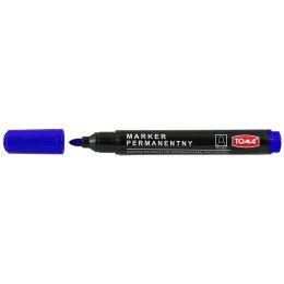 Marker permanentny Toma niebieski okrągła końcówka