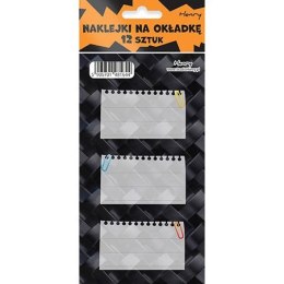 Naklejka na zeszyt karbon Henry (5905701481644)