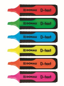 Zakreślacz Donau D-Text różowy 1,0-5,0mm (7358001PL-16)