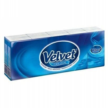 Chusteczki higieniczne Velvet 10x10 10 szt Chusteczki higieniczne Velvet 10x10 10 szt