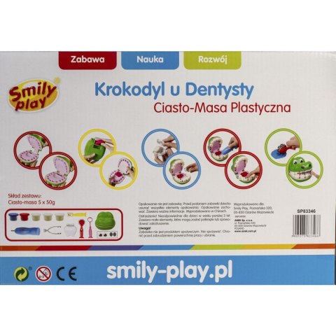 Ciastolina Smily Play 5 kol. Ciasto-masa krokodyl 250g (SP83346) Ciastolina Smily Play 5 kol. Ciasto-masa krokodyl 250g (SP83346)