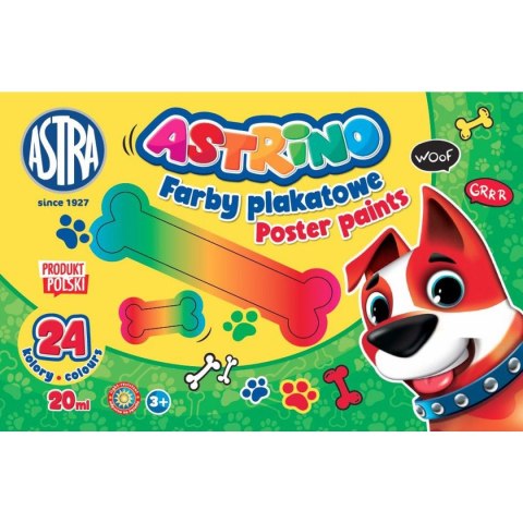 Farby plakatowe Astra kolor: mix 20ml 24 kolor. (303221005) Farby plakatowe Astra kolor: mix 20ml 24 kolor. (303221005)
