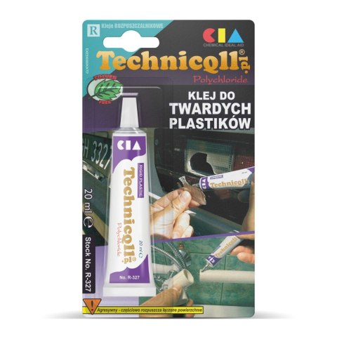 Klej w tubie Technicqll do twardych plastików 20ml (R-327) Klej w tubie Technicqll do twardych plastików 20ml (R-327)