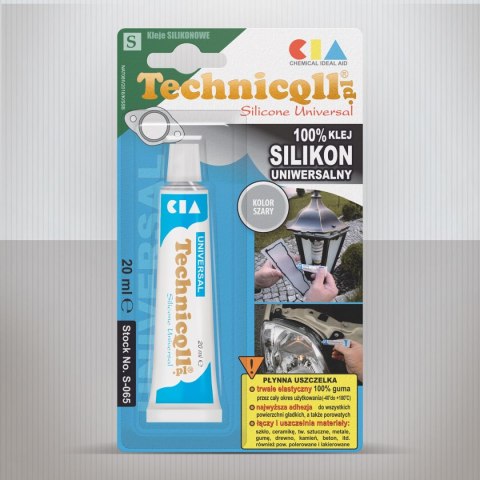 Klej w tubie Technicqll silikon 20ml (S-065) Klej w tubie Technicqll silikon 20ml (S-065)