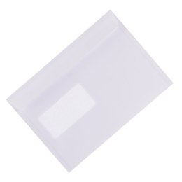 Koperta A&G Koperty OKP hk C5 biała okno prawe [mm:] 162x229 (4407) 500 sztuk