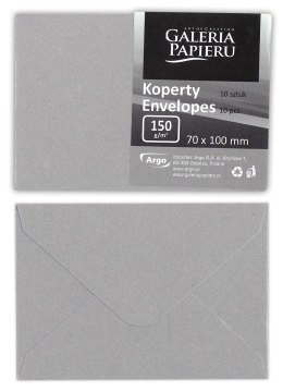 Koperta Galeria Papieru pearl jasnosrebrny srebrna [mm:] 70x100 (280440) 10 sztuk