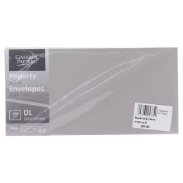 Koperta Galeria Papieru pearl k 150 DL srebrna [mm:] 110x220 (280166) 10 sztuk