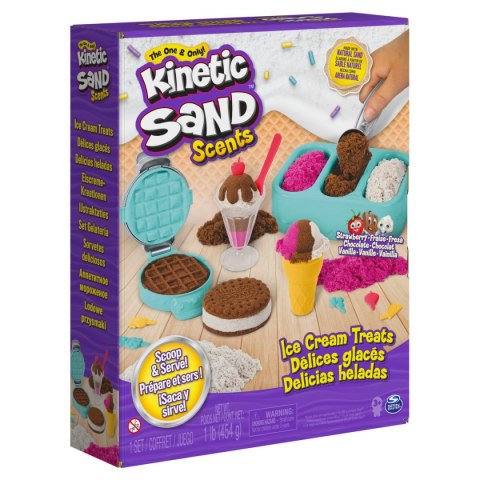 Piasek kinetyczny Spin Master Kinetic Sand zestaw Ice cream (6059742) Piasek kinetyczny Spin Master Kinetic Sand zestaw Ice cream (6059742)