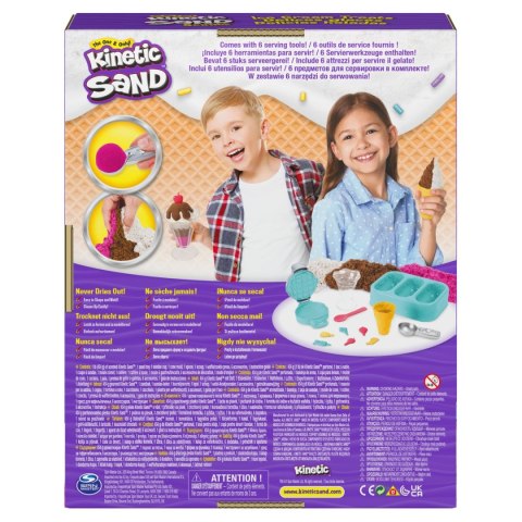 Piasek kinetyczny Spin Master Kinetic Sand zestaw Ice cream (6059742) Piasek kinetyczny Spin Master Kinetic Sand zestaw Ice cream (6059742)
