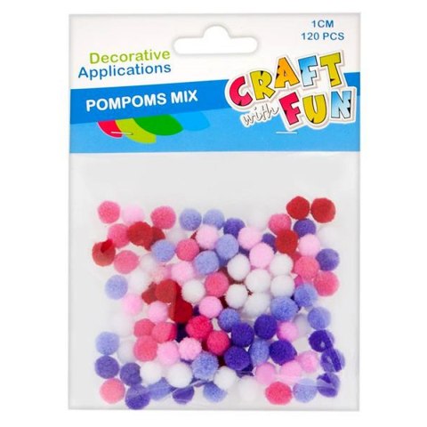 Pompony Craft with Fun mix 12 szt (439300) Pompony Craft with Fun mix 12 szt (439300)