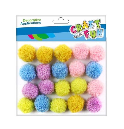 Pompony Craft with Fun mix 20 szt (463469) Pompony Craft with Fun mix 20 szt (463469)