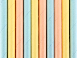 Słomka Summer time (1 op. / 10 szt.) 10 szt Partydeco (SPP10)