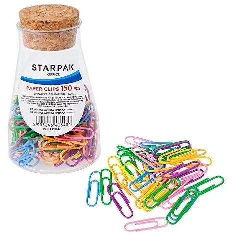 Spinacz Starpak Office 150 szt (429647) Spinacz Starpak Office 150 szt (429647)