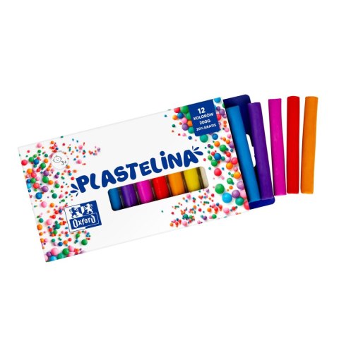 Plastelina 12 kol. mix Oxford (400167086)