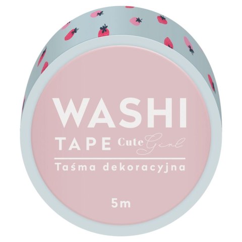 Taśma ozdobna taśma samoprzylepna CUTE GIRL 15x5 [mm x m] mix Interdruk (5902277303837)